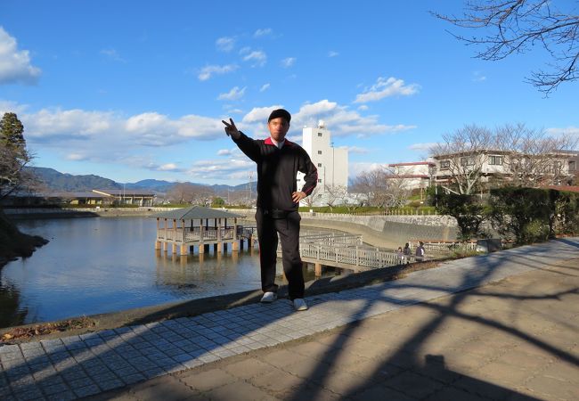 日本平のふもとの公園