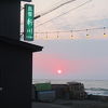 夕日と潮騒の宿