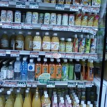 美味しいみかんジュースも。