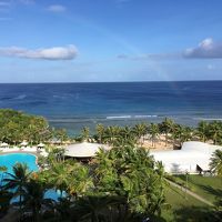 ガンビーチ側の部屋でした