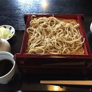 金鱗湖viewのお店で美味しいお蕎麦に舌鼓を打つ!