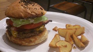 ハンバーガー。
