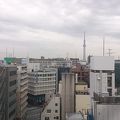 スカイツリーが見える。