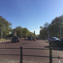 バッキンガム宮殿から