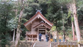 石段を登って参拝