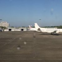 滑走路からホテルが見えます♪