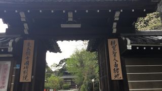 親鸞聖人の草庵がこの地にありました