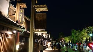 江戸の町並みを再現