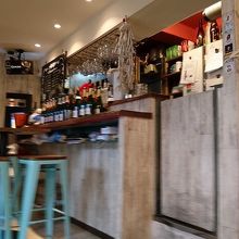 洒落た店内の様子