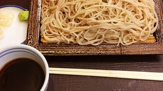 侮れない立ち食い蕎麦