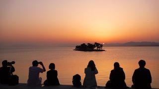 夕日がきれいに見える場所