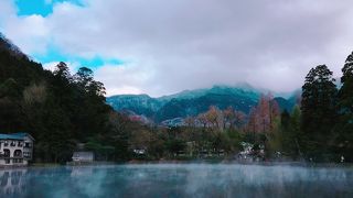 冬の景色が神秘的!