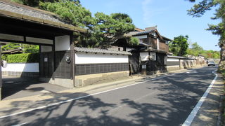 城下町の面影が感じられます