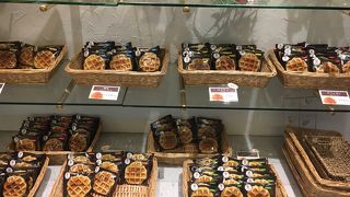 ワッフルがおいしい！