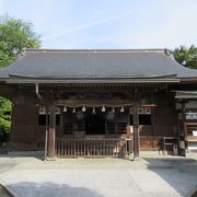 松平藩の守護神を祀る神社として建てられました