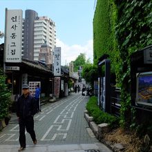 インサドン・ギルの横道にも入って行って...、