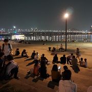 夏は市民の夕涼みスポット