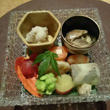 八寸　あおり烏賊等