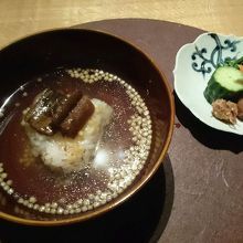 穴子と牛蒡の茶漬