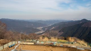 美しい景色が見える