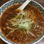 玉ねぎの甘みを感じる勝浦タンタン麺