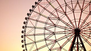 夕方の時間が綺麗