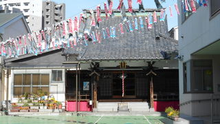 幼稚園が併設されていました