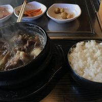 ホテル付近の韓国料理屋
