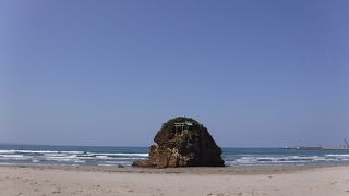 まずは、稲佐の浜から