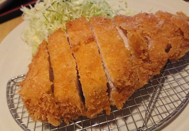 手ごろでおいしいとんかつでした