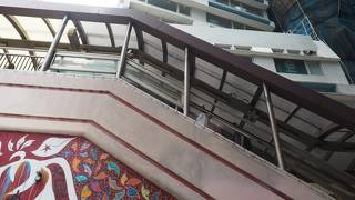 香取慎吾の壁画があります