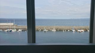 フードコートからの眺めがいい