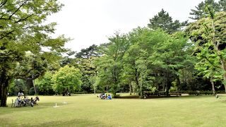 改修工事後、西洋庭園も散策可能に