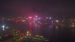 香港の賑わいを一望できる展望台
