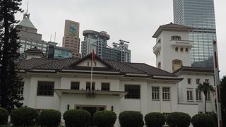 外観のみ見学できます