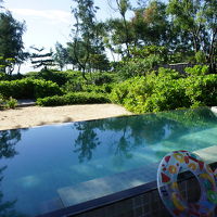 ビーチ・プールヴィラのプライベートプール