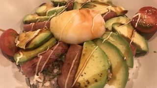 アボカドメニューを堪能