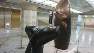 待ち合わせにも便利