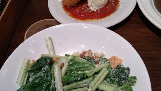 店員さんが素早い！