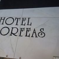 ホテル入口の床