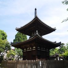 京都市内最古の多宝塔