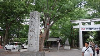 新年やお祭りが有るときは大変混みます