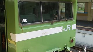 2018年５月20日現在、列車によっては１０３系が使用される場合があります