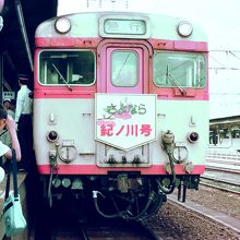 在りし日の急行紀の川号和歌山行き。