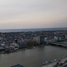 展望回廊より