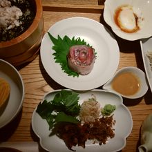 鯛茶漬けランチ