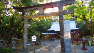 古くは奈良時代にまで遡る、歴史のある神社。