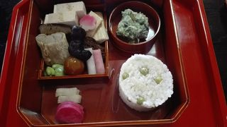 精進料理の昼定食