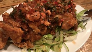 お料理の一皿が少なめです