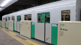 一部区間は地上を走ります